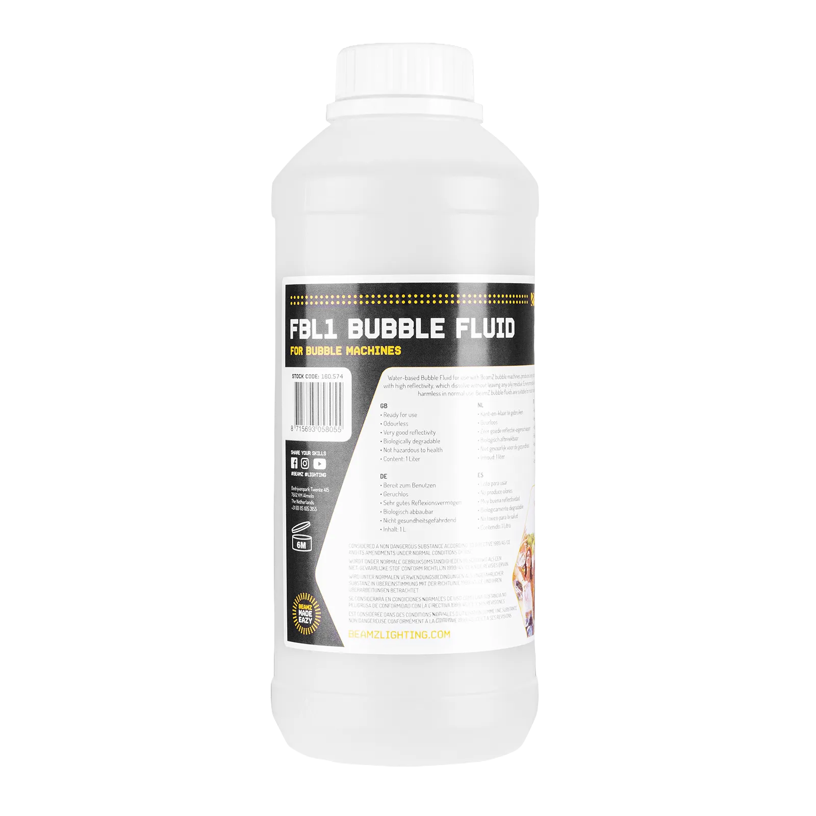 beamZ Bubble Fluid 1L
